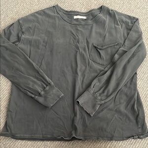 We the free faded black Long Sleeve Top